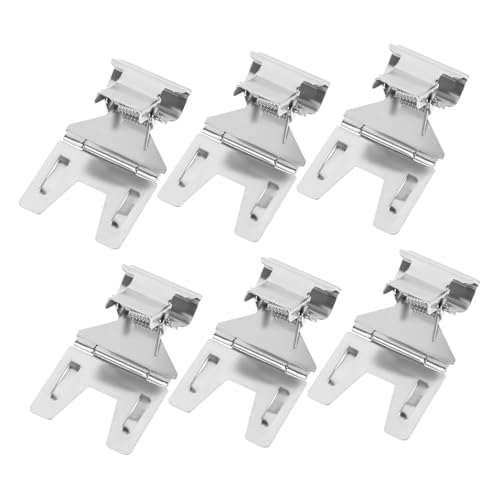 FIXOSHEE 6 Stück Preisetiketten klammern aus Metall Stabile Mehrzweck preisschildhalter für Supermarkt Ladendisplay Einfache Handhabung Langlebig für Werbeaufsteller und Preisschilder FIXOSHEE 6 Stück Preisetiketten klammern aus Metall Stabile Mehrzweck preisschildhalter für Supermarkt Ladendisplay Einfache Handhabung Langlebig für Werbeaufsteller und Preisschilder von FIXOSHEE