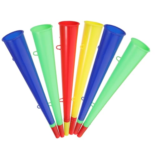 FIXOSHEE 6 Stück Teiliges Bunte Kunststoff Horn Lautes Sportfans Horn zum Anfeuern bei Festivals Geburtstagen Geeignet Zufällige Farbe Zufällige Farbe FIXOSHEE 6 Stück Teiliges Bunte Kunststoff Horn Lautes Sportfans Horn zum Anfeuern bei Festivals Geburtstagen Geeignet Zufällige Farbe Zufällige Farbe von FIXOSHEE