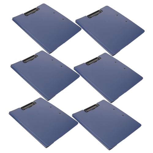 FIXOSHEE 6 Stück Teiliges Klemmbrett mit Flip Funktion Doppelte Horizontale und Clips Leichter Vielseitiger Schreib und Organisationsordner für Büro Schule und Mobiles Arbeiten FIXOSHEE 6 Stück Teiliges Klemmbrett mit Flip Funktion Doppelte Horizontale und Clips Leichter Vielseitiger Schreib und Organisationsordner für Büro Schule und Mobiles Arbeiten von FIXOSHEE