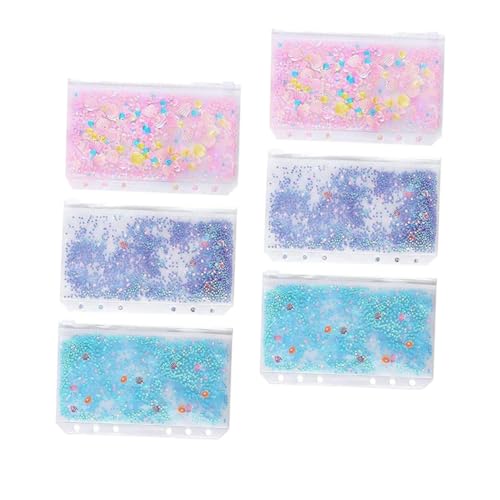 FIXOSHEE 6 Stück Teiliges Ordner Taschen mit Reißverschluss Transparente Bindertaschen für Notizbuch Planer Praktische Ordnertaschen für Büro Schule Reise und Zuhause Vielseitige FIXOSHEE 6 Stück Teiliges Ordner Taschen mit Reißverschluss Transparente Bindertaschen für Notizbuch Planer Praktische Ordnertaschen für Büro Schule Reise und Zuhause Vielseitige von FIXOSHEE