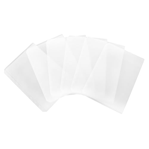 FIXOSHEE 6 Stück Teiliges PVC Aufbewahrungsset mit Transparenten Einschubtaschen Runde Ecken Langlebige Loseblatt Hüllen für Reise und Dokumentenorganisation FIXOSHEE 6 Stück Teiliges PVC Aufbewahrungsset mit Transparenten Einschubtaschen Runde Ecken Langlebige Loseblatt Hüllen für Reise und Dokumentenorganisation von FIXOSHEE