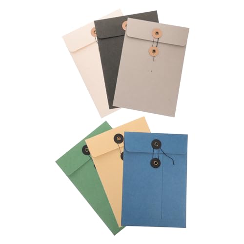 FIXOSHEE 6 Stück Teiliges Papier Ordner mit Bindeband Dicke Dokumententaschen in Farben Wasserfester Dokumentenhalter für Büro und Schule Vielseitige Ablage für Rechnungen und Papiere FIXOSHEE 6 Stück Teiliges Papier Ordner mit Bindeband Dicke Dokumententaschen in Farben Wasserfester Dokumentenhalter für Büro und Schule Vielseitige Ablage für Rechnungen und Papiere von FIXOSHEE