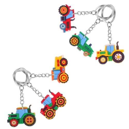 FIXOSHEE 6 Stück Teiliges Schlüsselanhänger Bauernhof Fahrzeuge Niedliches Design Baufahrzeuge Thema Partygeschenke Erntezeit Belohnungen Schulveranstaltungen FIXOSHEE 6 Stück Teiliges Schlüsselanhänger Bauernhof Fahrzeuge Niedliches Design Baufahrzeuge Thema Partygeschenke Erntezeit Belohnungen Schulveranstaltungen von FIXOSHEE