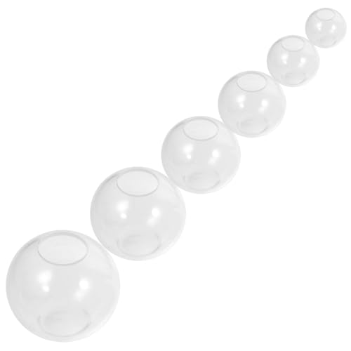 FIXOSHEE 6 Stück Teiliges Silikonform Kugelförmige Gießform für DIY Kristallkugel Schmuck Harz Ball Dekoration Flexibel nicht Klebend Einfach zu Bedienen für Anfänger von FIXOSHEE