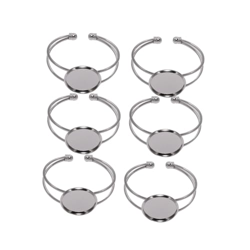 FIXOSHEE 6 Stück Teiliges Y-förmiges Kupfer-armband-basis- Verstellbar Robust und Rostfrei für DIY Schmuckherstellung mit Glasanhängern und Ketten Vielseitig Einsetzbar für Personalisierte FIXOSHEE 6 Stück Teiliges Y-förmiges Kupfer-armband-basis- Verstellbar Robust und Rostfrei für DIY Schmuckherstellung mit Glasanhängern und Ketten Vielseitig Einsetzbar für Personalisierte von FIXOSHEE