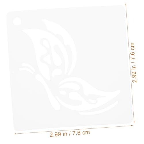 FIXOSHEE 60 Blatt Wiederverwendbare Schablonen für DIY Zeichnen Schmetterlinge und Libellen Kreative Hohle Malvorlagen für Wandkunst Basteln und Dekoration von FIXOSHEE