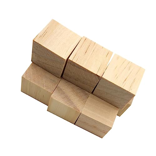 FIXOSHEE 60 Stück DIY Holzwürfel Unbemalte Holzblöcke für Bastelprojekte Handwerk und Dekoration für Kreative DIY Ideen und Kunstprojekte FIXOSHEE 60 Stück DIY Holzwürfel Unbemalte Holzblöcke für Bastelprojekte Handwerk und Dekoration für Kreative DIY Ideen und Kunstprojekte von FIXOSHEE