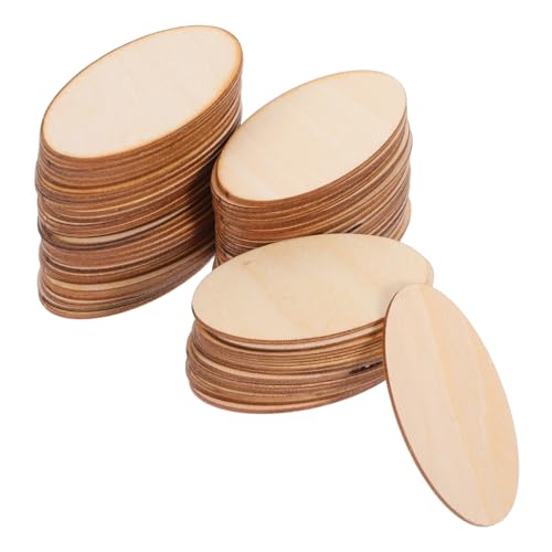 FIXOSHEE 60 Stück Ovale Holzscheiben Naturbelassen für Diy Bastelprojekte Leichte Holzanhänger für Kreative Deko Bemalung Gravur Vielseitig Einsetzbar im Wohnbereich FIXOSHEE 60 Stück Ovale Holzscheiben Naturbelassen für Diy Bastelprojekte Leichte Holzanhänger für Kreative Deko Bemalung Gravur Vielseitig Einsetzbar im Wohnbereich von FIXOSHEE