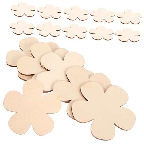 FIXOSHEE 60 Stück Rustikale Holzblumen Holzscheiben Naturbelassen zum Basteln DIY Dekoration Valentinstag Handgefertigte Holzplättchen für Kreative Holzdeko FIXOSHEE 60 Stück Rustikale Holzblumen Holzscheiben Naturbelassen zum Basteln DIY Dekoration Valentinstag Handgefertigte Holzplättchen für Kreative Holzdeko von FIXOSHEE