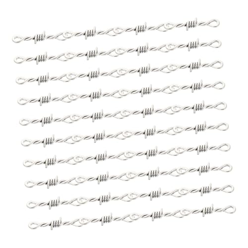 FIXOSHEE 60 Stück Teiliges DIY Schmuckzubehör mit Stilvollen Halsketten Charms und Armband Anhängern Langlebige Glänzende Bastelperlen für Halsketten Armbänder und Taillenketten Zubehör von FIXOSHEE