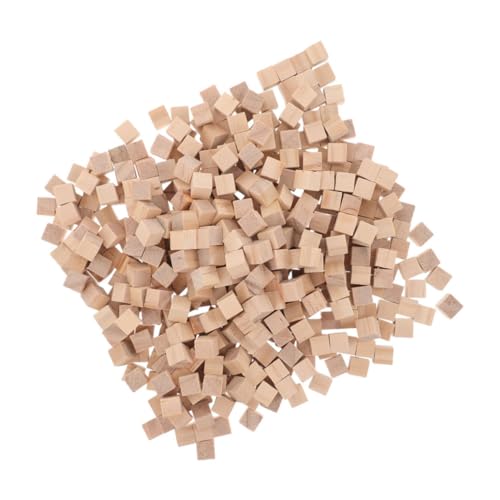 FIXOSHEE 600 Stück Holzklötze Quadratisch Unbehandelte Holz Würfel mit Glatten Kanten für DIY Basteln Shower Dekoration Lernen und Holzbausteine FIXOSHEE 600 Stück Holzklötze Quadratisch Unbehandelte Holz Würfel mit Glatten Kanten für DIY Basteln Shower Dekoration Lernen und Holzbausteine von FIXOSHEE