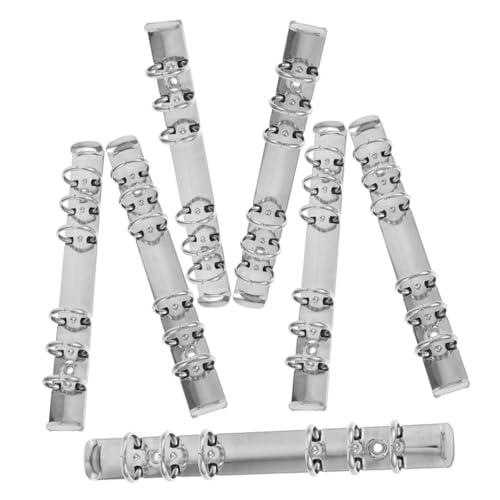 FIXOSHEE 7 Stück Teiliges Ringbuch mechanismus Binder Clips Metall Stabiler Lock clip für Lose Einfach Erweiterbar Flexibel für DIY Notizbuch Leichte Tragbare Ringbücher Ersatzmechanik FIXOSHEE 7 Stück Teiliges Ringbuch mechanismus Binder Clips Metall Stabiler Lock clip für Lose Einfach Erweiterbar Flexibel für DIY Notizbuch Leichte Tragbare Ringbücher Ersatzmechanik von FIXOSHEE