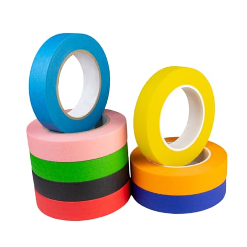 FIXOSHEE 8 Rollen Bunte Handreißbare Washi Tapes Dekorative Scrapbooking Klebebänder für DIY Basteln Planer Karten Geschenkverpackung Kinderfreundlich Rückstandsfrei FIXOSHEE 8 Rollen Bunte Handreißbare Washi Tapes Dekorative Scrapbooking Klebebänder für DIY Basteln Planer Karten Geschenkverpackung Kinderfreundlich Rückstandsfrei von FIXOSHEE