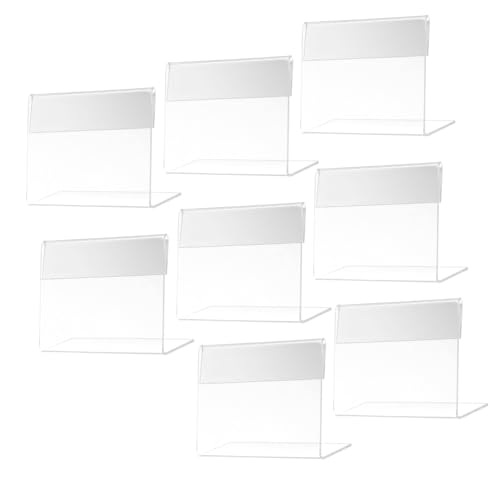 FIXOSHEE 8 Stück Teiliges Acryl Preisschild Halter Transparenter Schräger Aufsteller für Einzelhandel Supermarkt und Restaurant Einfach zu Bedienen Klarer Sichtschutz für Preisanzeigen FIXOSHEE 8 Stück Teiliges Acryl Preisschild Halter Transparenter Schräger Aufsteller für Einzelhandel Supermarkt und Restaurant Einfach zu Bedienen Klarer Sichtschutz für Preisanzeigen von FIXOSHEE