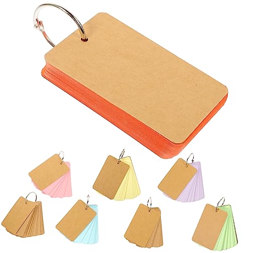 FIXOSHEE 8 Stück Teiliges Braune Karteikarten mit Ring Beidseitig Blanko Praktische Flash Cards für Studium Tagebuch Kreative Notizen Vielseitig Einsetzbar für Schule und Büro FIXOSHEE 8 Stück Teiliges Braune Karteikarten mit Ring Beidseitig Blanko Praktische Flash Cards für Studium Tagebuch Kreative Notizen Vielseitig Einsetzbar für Schule und Büro von FIXOSHEE