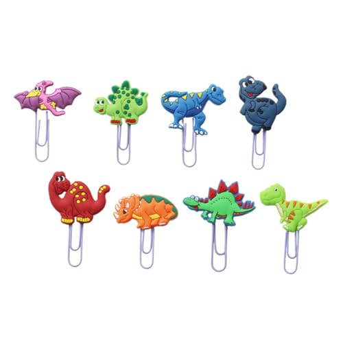 FIXOSHEE 8 Stück Teiliges Dinosaurier pvc büroklammer Kleine Bunte Dokumentenklammern Kreative und Langlebige Memo clips für Büro Schule und Zuhause Zufällige Farben Zufällige Farbe FIXOSHEE 8 Stück Teiliges Dinosaurier pvc büroklammer Kleine Bunte Dokumentenklammern Kreative und Langlebige Memo clips für Büro Schule und Zuhause Zufällige Farben Zufällige Farbe von FIXOSHEE