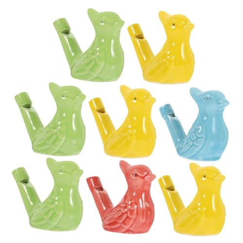 FIXOSHEE 8 Stück Teiliges Keramik Wasservogel pfeifenspielzeug Buntes Vogel trillerpfeifen Party Kreative Musikgeräusche Entwickelt Aufmerksamkeit und Musikalisches Verständnis FIXOSHEE 8 Stück Teiliges Keramik Wasservogel pfeifenspielzeug Buntes Vogel trillerpfeifen Party Kreative Musikgeräusche Entwickelt Aufmerksamkeit und Musikalisches Verständnis von FIXOSHEE