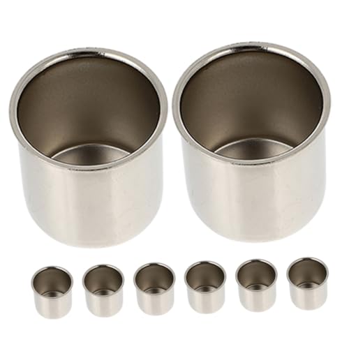 FIXOSHEE 8 Stück Teiliges Metall Kerzenhalter Tropfschale für Stumpenkerzen Wiederverwendbar Robust für Weihnachtsdeko Chanukka Schutz Möbel vor Wachs Wohnzimmer Schlafzimmer Atmosphäre FIXOSHEE 8 Stück Teiliges Metall Kerzenhalter Tropfschale für Stumpenkerzen Wiederverwendbar Robust für Weihnachtsdeko Chanukka Schutz Möbel vor Wachs Wohnzimmer Schlafzimmer Atmosphäre von FIXOSHEE