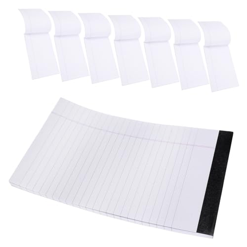 FIXOSHEE 8 Stück Teiliges Notizblock Weiß Linierte Abreißbare Memo Pads Schreibpapier Vielseitig für Schule Büro und Organisation Tintenresistent Modernes Design FIXOSHEE 8 Stück Teiliges Notizblock Weiß Linierte Abreißbare Memo Pads Schreibpapier Vielseitig für Schule Büro und Organisation Tintenresistent Modernes Design von FIXOSHEE