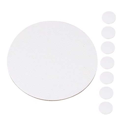 FIXOSHEE 8 Stück Teiliges Runde Leinwandpaneele aus Vorgestrichene Malplatten für Öl Acryl Aquarellmalerei Leichte und Langlebige Zeichenbretter für Künstler und Hobby FIXOSHEE 8 Stück Teiliges Runde Leinwandpaneele aus Vorgestrichene Malplatten für Öl Acryl Aquarellmalerei Leichte und Langlebige Zeichenbretter für Künstler und Hobby von FIXOSHEE