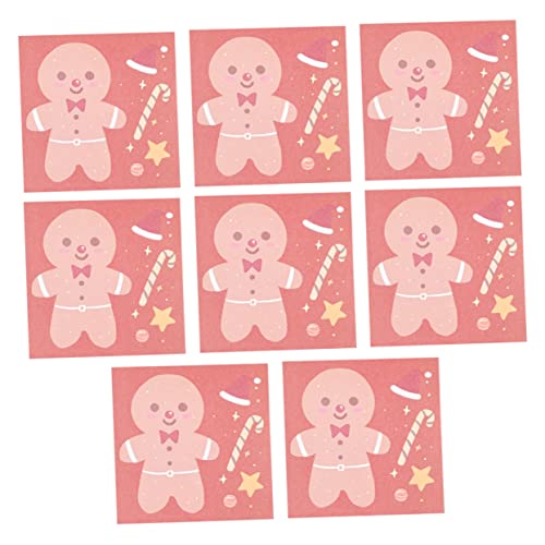 FIXOSHEE 8 Stück Teiliges Süße Bunte Selbstklebende Haftnotizen Cartoon Memo Pads Mehrfach Ablösbar Tragbar für Büro Schule Zuhause zum Markieren und Nachrichten Hinterlassen von FIXOSHEE