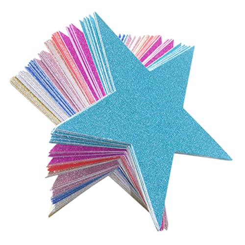 FIXOSHEE 80 Stück Teiliges Bunte Glitzer Fünfzackige Papiersterne Party Deko zum Aufhängen Geburtstags Hintergrunddekoration Sichere Papiermaterialien Funkelnde Farbgestaltung für FIXOSHEE 80 Stück Teiliges Bunte Glitzer Fünfzackige Papiersterne Party Deko zum Aufhängen Geburtstags Hintergrunddekoration Sichere Papiermaterialien Funkelnde Farbgestaltung für von FIXOSHEE