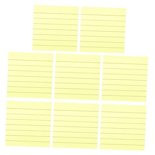 FIXOSHEE 800Blätter Leuchtende Gelbe Selbstklebende Notizpads Memo Pads für Büro und Zuhause Haftend Glatten Oberflächen Beschriften und Organisieren von Nachrichten FIXOSHEE 800Blätter Leuchtende Gelbe Selbstklebende Notizpads Memo Pads für Büro und Zuhause Haftend Glatten Oberflächen Beschriften und Organisieren von Nachrichten von FIXOSHEE