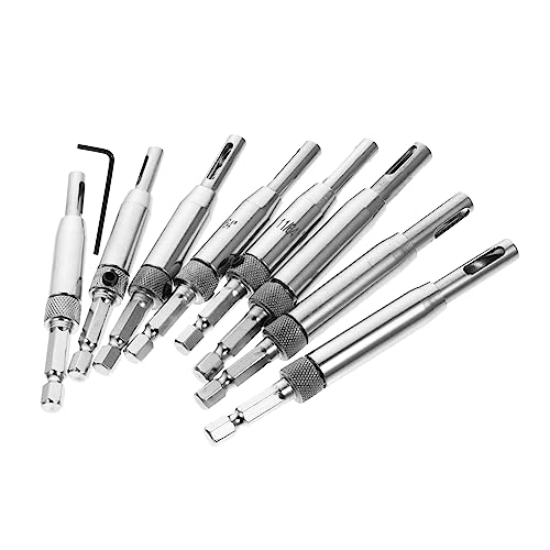 FIXOSHEE 8Stücke Teiliges Scharnierbohrer mit Punch Locator Hochgeschwindigkeitsbohrer für Präzise Pilotlöcher Tür und Fensterbeschlägen für Möbelbau Langlebige FIXOSHEE 8Stücke Teiliges Scharnierbohrer mit Punch Locator Hochgeschwindigkeitsbohrer für Präzise Pilotlöcher Tür und Fensterbeschlägen für Möbelbau Langlebige von FIXOSHEE