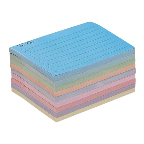 FIXOSHEE 9 Stück Teiliges Selbstklebende Notizzettel Praktische Memo Pads für Bürobedarf Moderne Designs für Organisation Notizen und Kreative Erinnerungen FIXOSHEE 9 Stück Teiliges Selbstklebende Notizzettel Praktische Memo Pads für Bürobedarf Moderne Designs für Organisation Notizen und Kreative Erinnerungen von FIXOSHEE