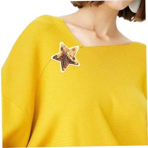 FIXOSHEE 9 Stück Teiliges Selbstklebende Pailletten Fünfzackige Stern Patches zum Aufbügeln und Nähen Dekorative Reparaturflicken für Jacken Hüte Rucksäcke Shirts und Hosen DIY Kleidung FIXOSHEE 9 Stück Teiliges Selbstklebende Pailletten Fünfzackige Stern Patches zum Aufbügeln und Nähen Dekorative Reparaturflicken für Jacken Hüte Rucksäcke Shirts und Hosen DIY Kleidung von FIXOSHEE