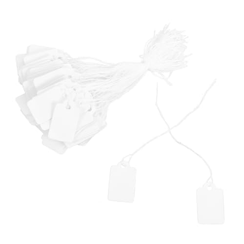 FIXOSHEE 90 Stück Teiliges Schmuckanhänger aus Baumwolle und Papier mit Beschreibbaren Preisschildern und Baumwollschnur Langlebige Leichte Schmuck Etiketten für Halsketten Armbänder Ringe FIXOSHEE 90 Stück Teiliges Schmuckanhänger aus Baumwolle und Papier mit Beschreibbaren Preisschildern und Baumwollschnur Langlebige Leichte Schmuck Etiketten für Halsketten Armbänder Ringe von FIXOSHEE