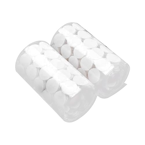 FIXOSHEE 900Stücke Klettband Selbstklebend Ømm Weiße Runde Punktaufkleber für Einfache Befestigung an Wänden Doppelseitiges Design Langlebig und Wasserfest für Kabelmanagement FIXOSHEE 900Stücke Klettband Selbstklebend Ømm Weiße Runde Punktaufkleber für Einfache Befestigung an Wänden Doppelseitiges Design Langlebig und Wasserfest für Kabelmanagement von FIXOSHEE