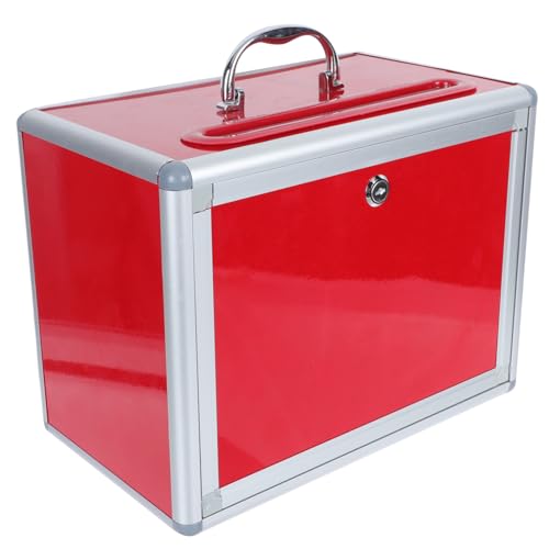 FIXOSHEE Abschließbare Aluminium wahlurne mit Schlitz Praktische und Robuste Spendenbox für Abstimmungen und Vorschläge Vielseitig Einsetzbar bei Feiern und Events FIXOSHEE Abschließbare Aluminium wahlurne mit Schlitz Praktische und Robuste Spendenbox für Abstimmungen und Vorschläge Vielseitig Einsetzbar bei Feiern und Events von FIXOSHEE