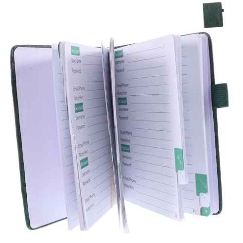 FIXOSHEE Adressbuch Grün Organizer Handliches Notizbuch für Telefonnummern Adressen Büro und Alltag Praktisch und Langlebig mit Bindeband und Indexseiten FIXOSHEE Adressbuch Grün Organizer Handliches Notizbuch für Telefonnummern Adressen Büro und Alltag Praktisch und Langlebig mit Bindeband und Indexseiten von FIXOSHEE