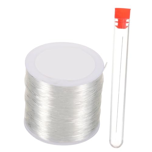 FIXOSHEE Beading Tool mit Elastischem Faden und Perlen nadeln DIY Schmuckbastelset für Armbänder Langlebiges Zubehör für Schnelles Perlenauffädeln für Kreative Handarbeiten von FIXOSHEE