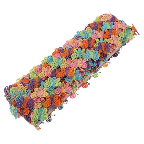FIXOSHEE Besticktes Farbenfrohes Spitzenband mit Cartoon Bestickte Borte für Kinderkleidung DIY Nähzubehör Vielseitige Stoffdekoration für Bastelprojekte und Geschenkverpackung FIXOSHEE Besticktes Farbenfrohes Spitzenband mit Cartoon Bestickte Borte für Kinderkleidung DIY Nähzubehör Vielseitige Stoffdekoration für Bastelprojekte und Geschenkverpackung von FIXOSHEE