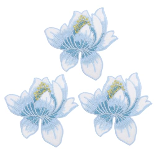 FIXOSHEE Blumenförmige Bügelflicken Teilig Lotus Stickapplikationen für Kleidung Haltbare Reparatur Patches Selbstklebend und Waschbeständig Geeignet zum Verzieren und Reparieren von FIXOSHEE Blumenförmige Bügelflicken Teilig Lotus Stickapplikationen für Kleidung Haltbare Reparatur Patches Selbstklebend und Waschbeständig Geeignet zum Verzieren und Reparieren von von FIXOSHEE