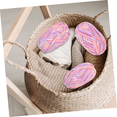 FIXOSHEE Bunte Baumwollgarn für Teppichstricken Waschbares DIY Materialkit Langlebiges und Einfach zu Verarbeitendes Häkelgarn für Farbige Handwerksprojekte FIXOSHEE Bunte Baumwollgarn für Teppichstricken Waschbares DIY Materialkit Langlebiges und Einfach zu Verarbeitendes Häkelgarn für Farbige Handwerksprojekte von FIXOSHEE