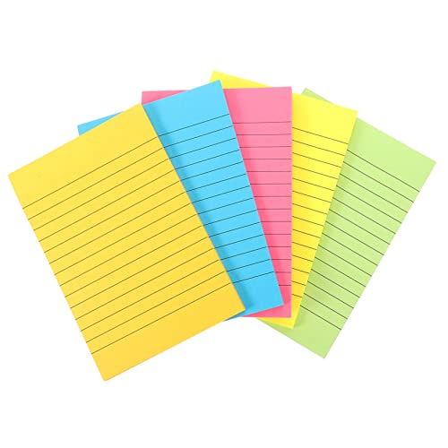 FIXOSHEE Bunte Haftnotizen mit Selbstklebende Notizblätter Fluoreszierenden Farben Rot Gelb Grün Orange Blau für Schule Büro und Zuhause FIXOSHEE Bunte Haftnotizen mit Selbstklebende Notizblätter Fluoreszierenden Farben Rot Gelb Grün Orange Blau für Schule Büro und Zuhause von FIXOSHEE