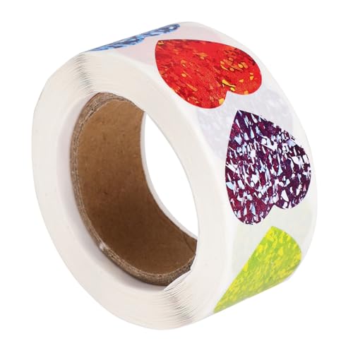 FIXOSHEE Bunte Herz Aufkleber Farben Liebe Sticker für Geschenkverpackung Umschläge Scrapbooking Valentinstag Dekoration Party Geschenketiketten FIXOSHEE Bunte Herz Aufkleber Farben Liebe Sticker für Geschenkverpackung Umschläge Scrapbooking Valentinstag Dekoration Party Geschenketiketten von FIXOSHEE