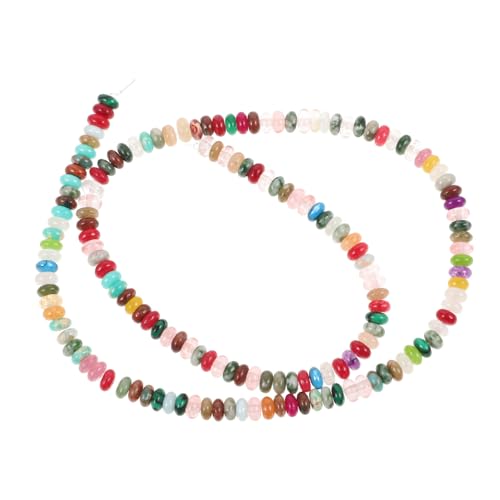 FIXOSHEE Bunte Kleine Steinperlen Bunte Lose Perlen für DIY Schmuckherstellung Armbänder Halsketten Basteln Handgefertigte Schmuckzubehör FIXOSHEE Bunte Kleine Steinperlen Bunte Lose Perlen für DIY Schmuckherstellung Armbänder Halsketten Basteln Handgefertigte Schmuckzubehör von FIXOSHEE