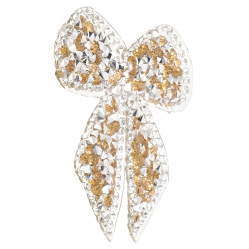 FIXOSHEE Bunte Schmetterlings Glitzer Applikation zum Aufbügeln Strass Patch Selbstklebend für Kleidung Taschen Schuhe DIY Dekoration und Reparatur von FIXOSHEE