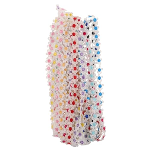FIXOSHEE Bunte Spitzenband Langlebiges Spitzen Dekoband für Bekleidung Schuhe Hüte Vielseitiges DIY Nähzubehör für Mode Accessoires und Heimdeko FIXOSHEE Bunte Spitzenband Langlebiges Spitzen Dekoband für Bekleidung Schuhe Hüte Vielseitiges DIY Nähzubehör für Mode Accessoires und Heimdeko von FIXOSHEE