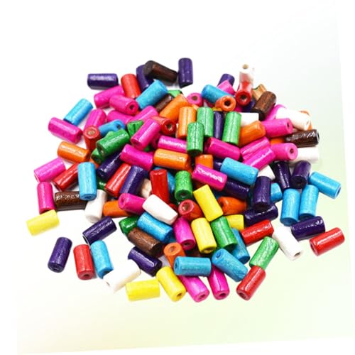 FIXOSHEE Bunte Zylindrische Holzperlen Ca Stk DIY Schmuck Spacer Perlen Natürliche Kreative Bastelperlen Für Armband Halskette Handwerk FIXOSHEE Bunte Zylindrische Holzperlen Ca Stk DIY Schmuck Spacer Perlen Natürliche Kreative Bastelperlen Für Armband Halskette Handwerk von FIXOSHEE