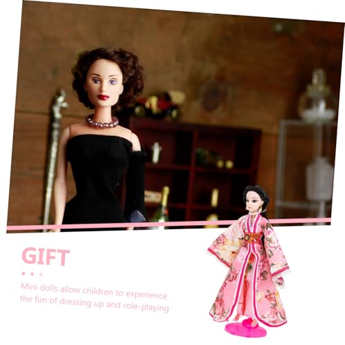 FIXOSHEE Chinesische Hanfu Puppe Mädchen Mini Modepuppe für Dekoration und Geschenk mit Traditioneller Kleidung und Detailreicher Verarbeitung von FIXOSHEE