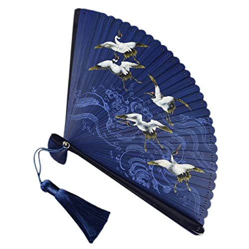 FIXOSHEE Chinesischer Faltbarer Handfächer Vintage Stil Tragbarer Handfächer für Tanz Dekoration und Sommerkühlung Klassischer Chinesischer Faltfächer für Damen und Kostümaccessoire FIXOSHEE Chinesischer Faltbarer Handfächer Vintage Stil Tragbarer Handfächer für Tanz Dekoration und Sommerkühlung Klassischer Chinesischer Faltfächer für Damen und Kostümaccessoire von FIXOSHEE