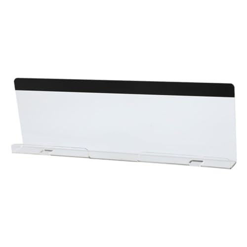 FIXOSHEE Computer Monitor Memo Board Selbstklebend Stark Haftend Nachrichtentafel für Bildschirmunterseite Multifunktional für Telefonhalterung Einfache Anbringung Büroorganisation von FIXOSHEE