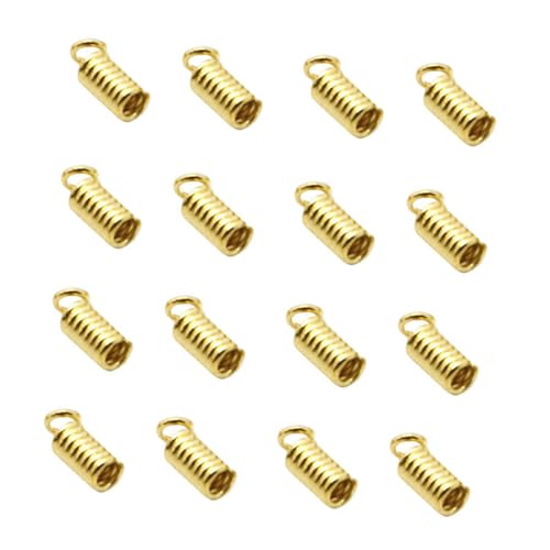 FIXOSHEE DIY Armband Verschlüsse Langlebige Goldene Federhaken Metall Kettenverbinder Praktisch für Schmuckherstellung pro Packung für DIY Bastelprojekte von FIXOSHEE