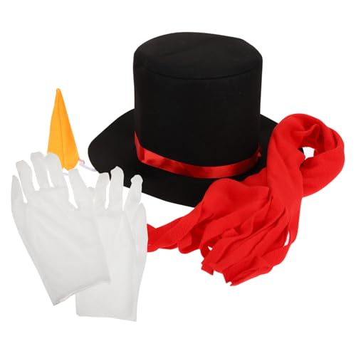 FIXOSHEE DIY Schneemann Bastelset Teilig Weihnachtsdeko mit Hut Karottennase für Erwachsene Outdoor Schneemann Verkleidung Zubehör für Festliche Weihnachtsfeier FIXOSHEE DIY Schneemann Bastelset Teilig Weihnachtsdeko mit Hut Karottennase für Erwachsene Outdoor Schneemann Verkleidung Zubehör für Festliche Weihnachtsfeier von FIXOSHEE