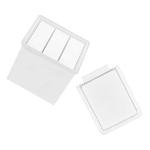FIXOSHEE DIY Silikonform Aufbewahrungsbox Reißfest Einfach zu Entformen Langlebig Waschbar mit Glatter Innenfläche für Epoxidharz Gießformen und Kreative Bastelprojekte von FIXOSHEE